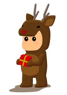 Small Gifts Of Deer Royalty Free Stock Images Small Gifts Of Deer Royalty Free Stock Images