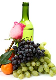 Wine And Grapes Stock Image Wine And Grapes Stock Image