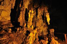 Lod Cave At Maehongson Stock Photo