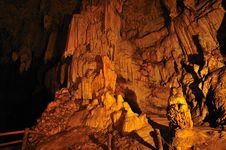 Lod Cave At Maehongson Stock Photo
