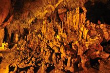 Lod Cave At Maehongson Stock Photo