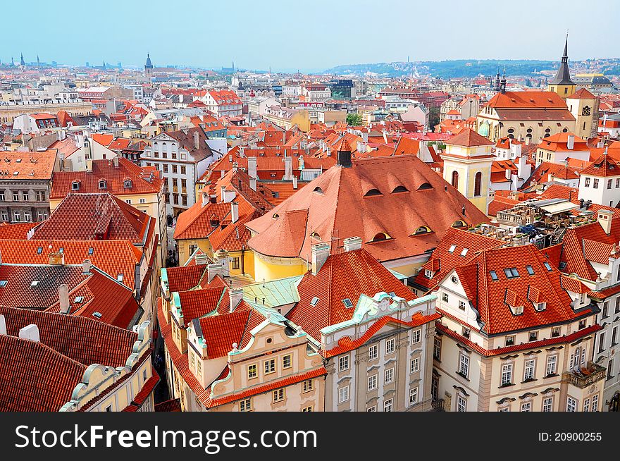 View of Old town Prague, Czech Republic