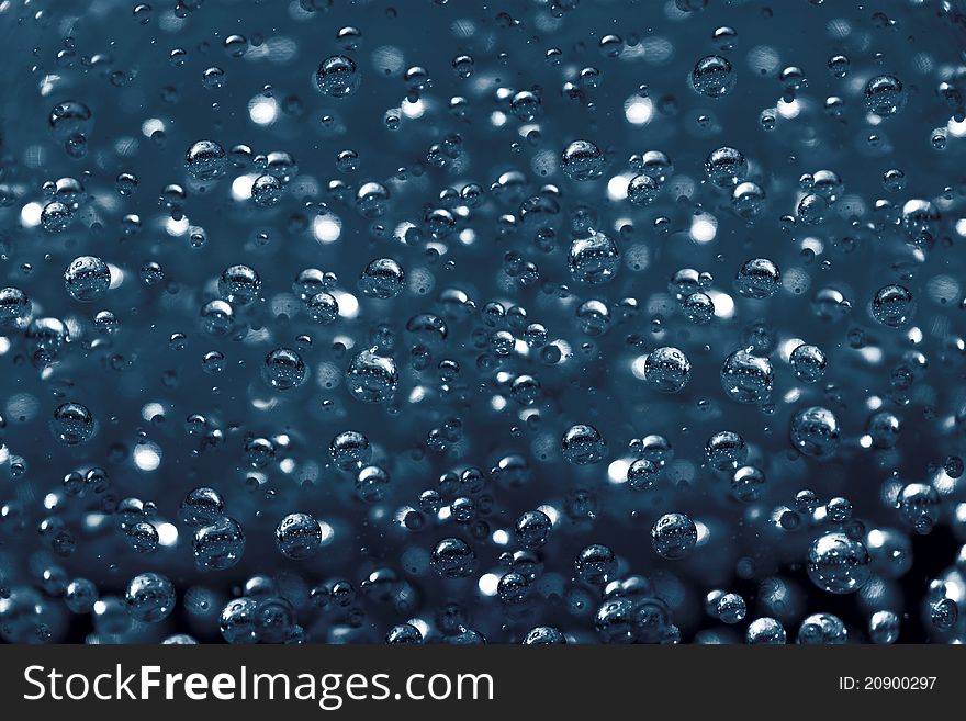 Textured Background of Water Bubbles. Textured Background of Water Bubbles