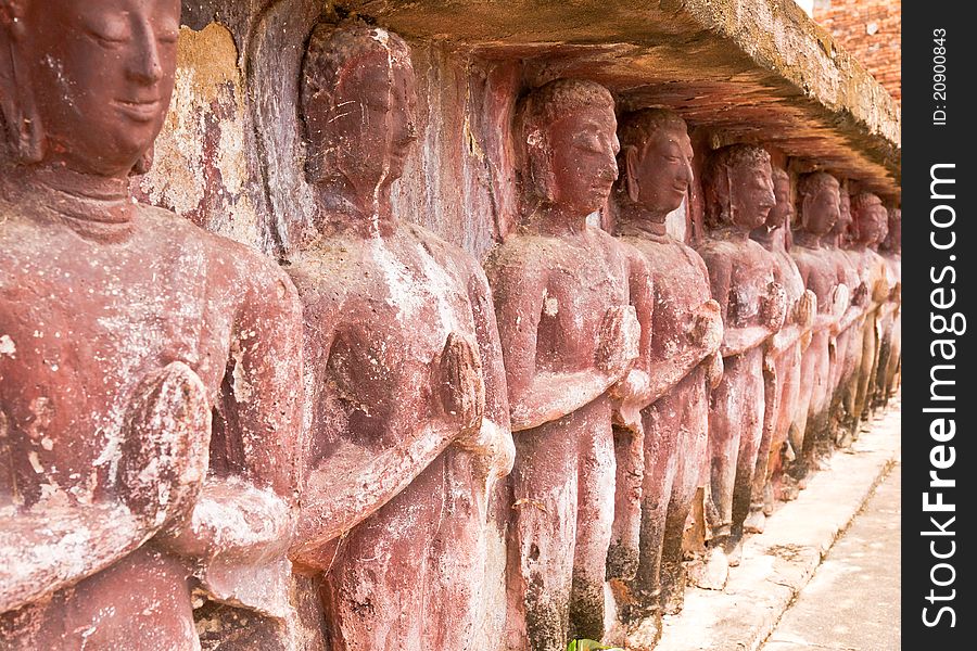 The ancient Sukhothai Historical Park in Thailand