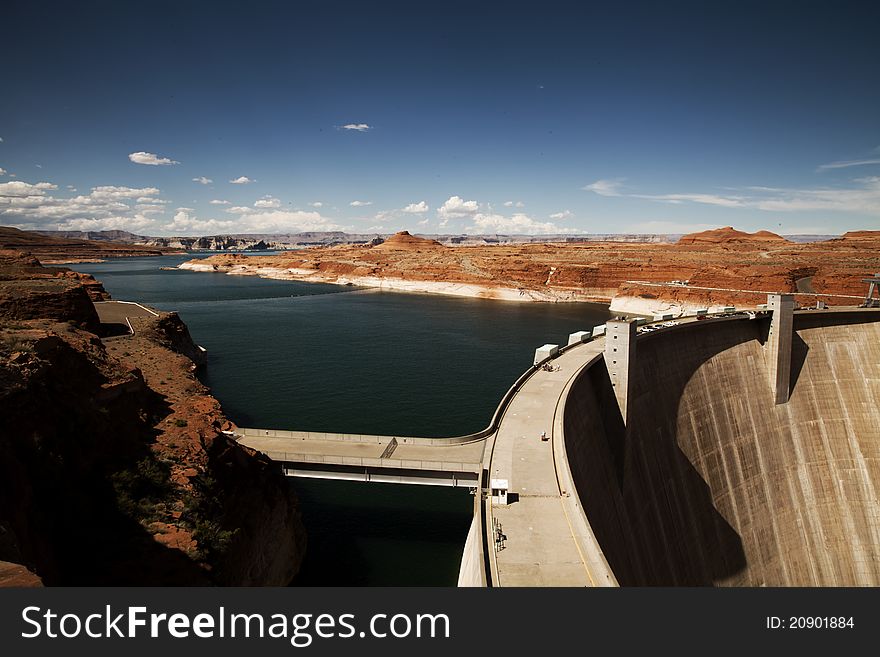 Glen Canyon Dam, Arizona, USA