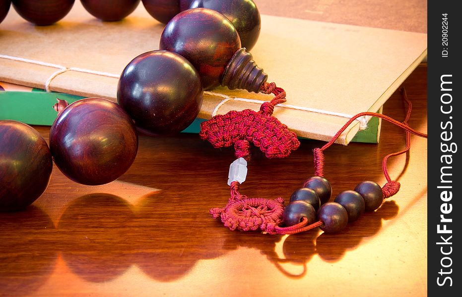 Hindu and buddhist prayer beads