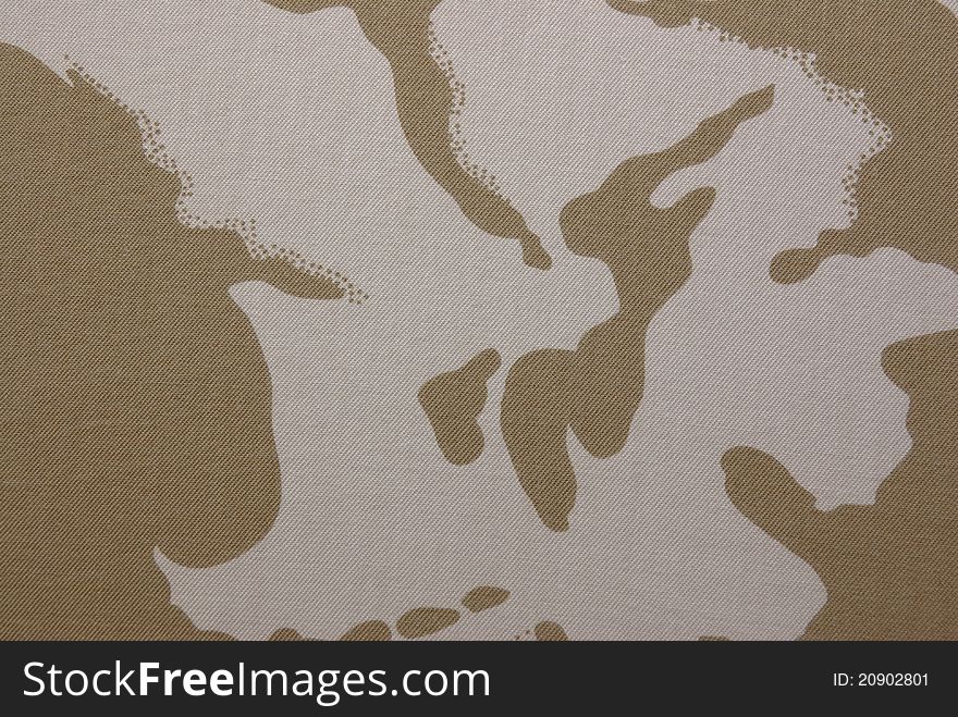 British army desert camouflage fabric