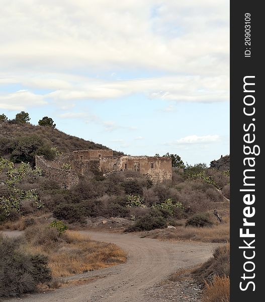 Old Spanish Farmhouse, near Mojacar, Almeria Province, Andalusia, Spain