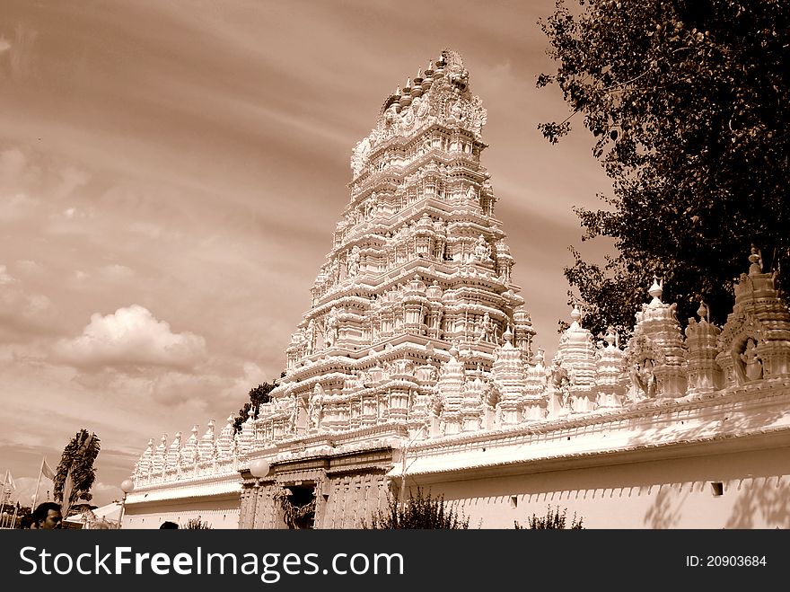 The temple inside the Mysore Palace, India