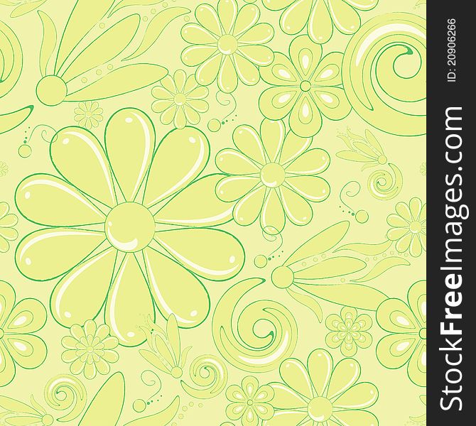 Seamless background with flower pattern. Seamless background with flower pattern