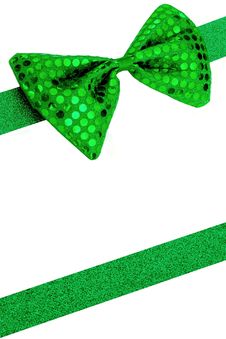 Bowtie With Ribbon Background Royalty Free Stock Photos Bowtie With Ribbon Background Royalty Free Stock Photos