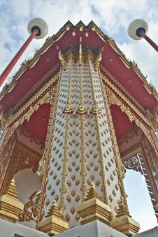 Thai Temple. Royalty Free Stock Photos
