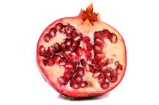 Pomegranate Isolated Royalty Free Stock Image