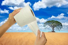 Hand Holding Tissue Paper Stock Image Hand Holding Tissue Paper Stock Image