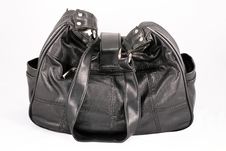 Black Handbag Royalty Free Stock Photography Black Handbag Royalty Free Stock Photography