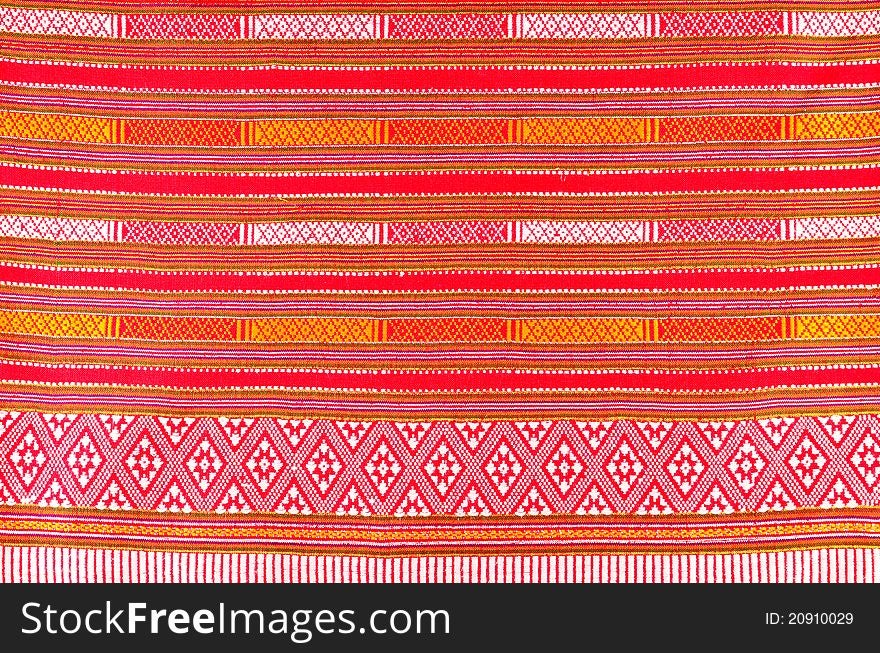 Thai folk textile south style