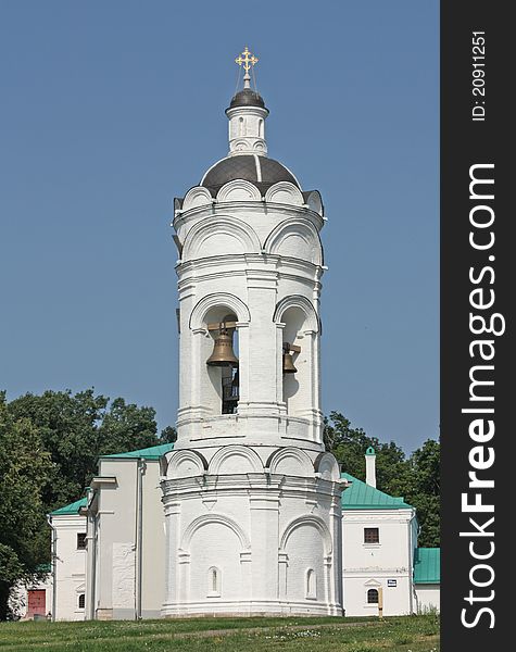 Bell Tower In The Suburban Village Of Kolomenskoye