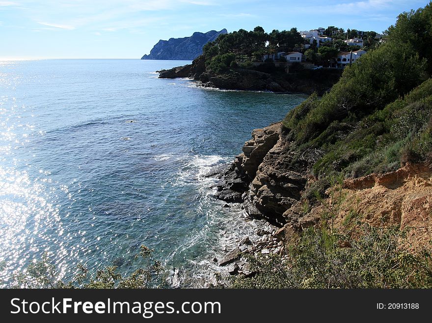 Moraira coast