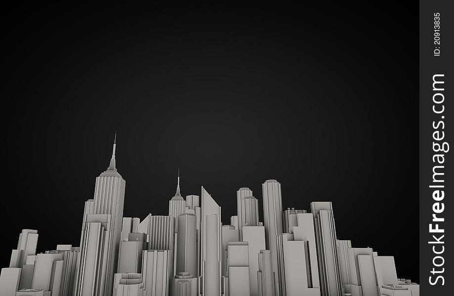 Abstract City Background