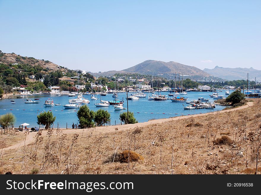 Natural bays of  Bodrum Turkey. Natural bays of  Bodrum Turkey