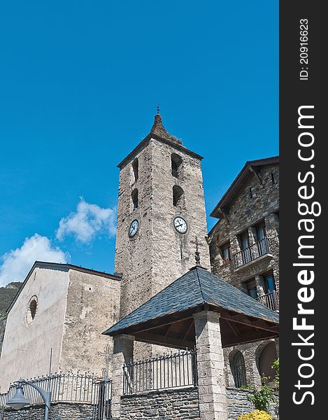 Sant Corneli Y Sant Cebria At Ordino, Andorra