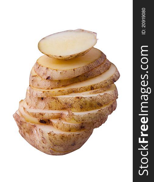 Food potato raw tuber vegetable