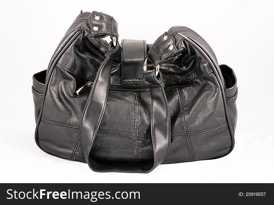 Black handbag