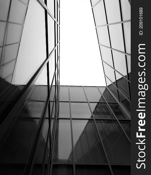 Modern architecture Art photo glass