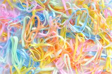 Colorful Rubber Bands Background Stock Photo Colorful Rubber Bands Background Stock Photo