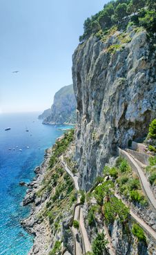 Paradise Island Of Capri Stock Photography Paradise Island Of Capri Stock Photography
