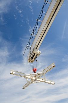 White Harbor Crane Stock Image White Harbor Crane Stock Image