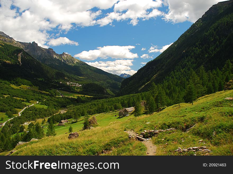 San Domenico, Varzo. Italian Alps