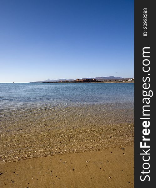 Fuerteventura Canary Islands spain a beautiful Coastline view