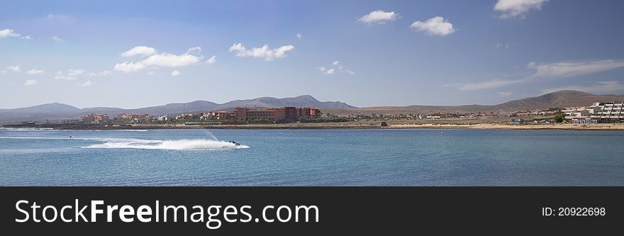 Fuerteventura Canary Islands spain beautiful Panoramic view