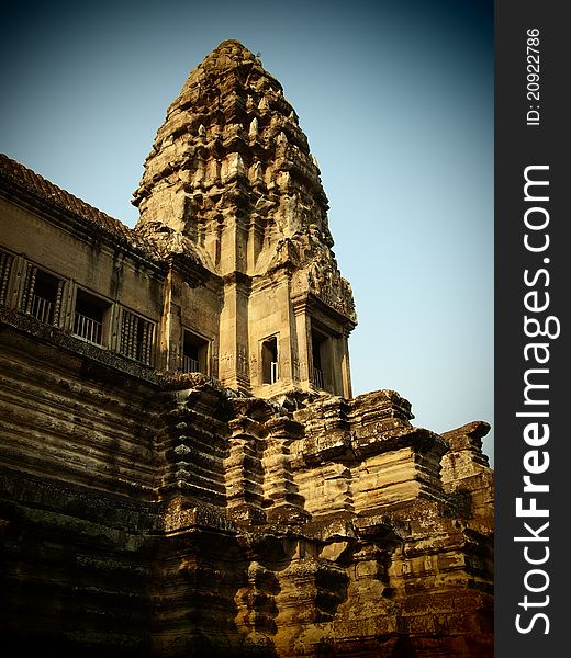 Central Tower Of Angkor Wat