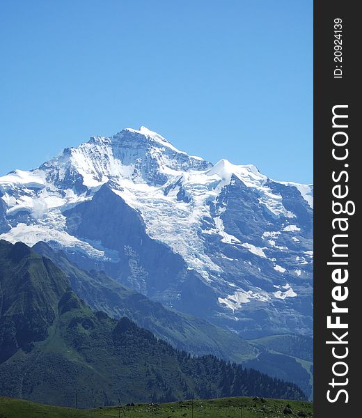 Jungfrau from Schynige Platte