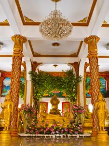 Church In Thai Temple Royalty Free Stock Photo Church In Thai Temple Royalty Free Stock Photo