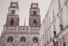 Sante Croix Cathedral, Orleans Stock Photos Sante Croix Cathedral, Orleans Stock Photos