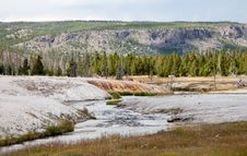 Black Sand Basin In Yellowstone National Park Stock Photos Black Sand Basin In Yellowstone National Park Stock Photos
