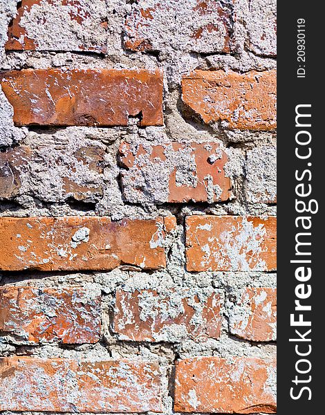 Photograph of an old concrete wall good for texture or background. Photograph of an old concrete wall good for texture or background