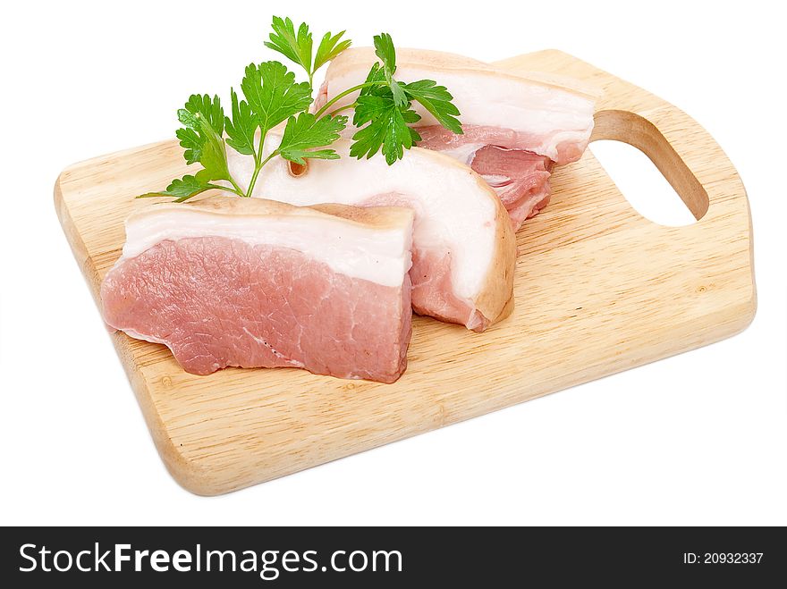 Raw Pork Sliced