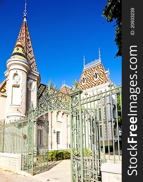 Chateau de Corton, Burgundy, France