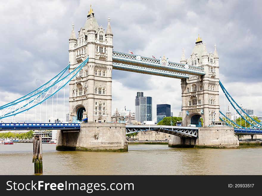 Tower Bridge in London, Great Britain