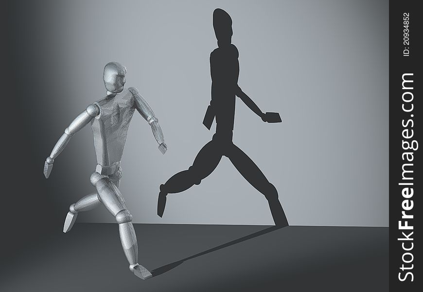 3D Running Man