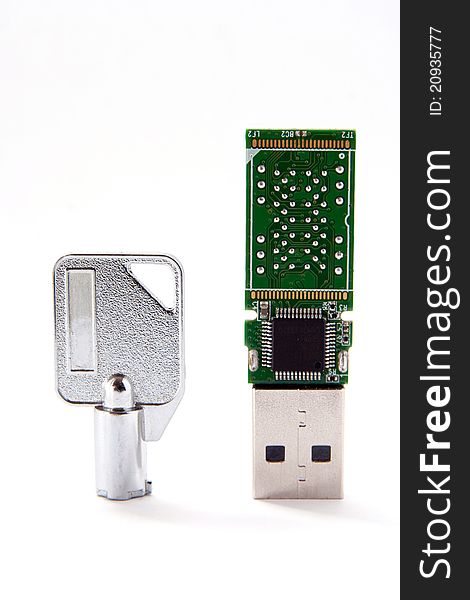 Key And USB Flash Card