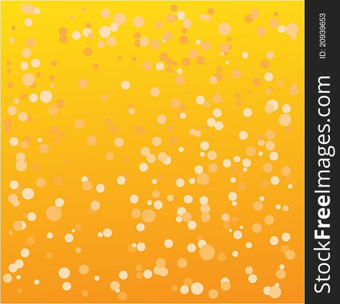 Abstract yellow-orange background, computer generated. Abstract yellow-orange background, computer generated