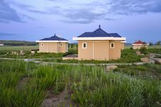 Resort Cabins Royalty Free Stock Images Resort Cabins Royalty Free Stock Images