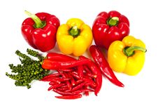 Mix Chili And Pepper Royalty Free Stock Image Mix Chili And Pepper Royalty Free Stock Image