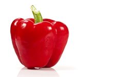 Red Bell Pepper Royalty Free Stock Images Red Bell Pepper Royalty Free Stock Images