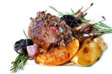 Rack Of Lamb Royalty Free Stock Photo Rack Of Lamb Royalty Free Stock Photo